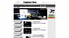 What Captainsim.com website looked like in 2022 (2 years ago)