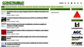 What Construible.es website looked like in 2022 (2 years ago)