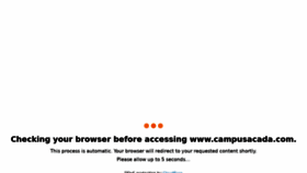 What Campusacada.com website looked like in 2022 (2 years ago)