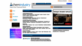 What Chemindustry.com website looked like in 2022 (2 years ago)