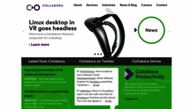 What Collabora.com website looked like in 2022 (2 years ago)