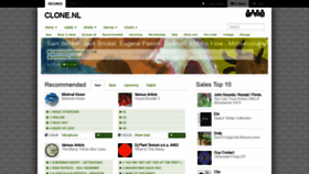 What Clone.nl website looked like in 2022 (2 years ago)