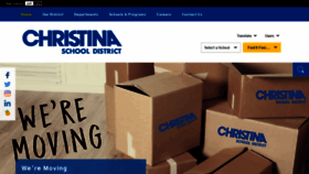 What Christinak12.org website looked like in 2022 (2 years ago)
