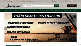 What Centralvod.si website looked like in 2022 (2 years ago)