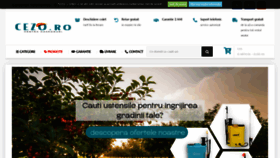 What Cezo.ro website looked like in 2022 (2 years ago)