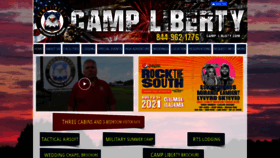 What Camp-liberty.com website looked like in 2022 (2 years ago)