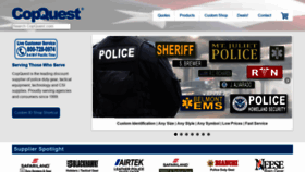 What Copquest.com website looked like in 2022 (2 years ago)