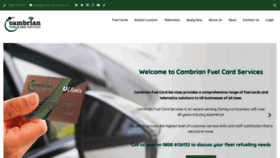 What Cambriancards.com website looked like in 2022 (2 years ago)