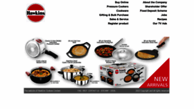 What Cookware.in website looked like in 2022 (2 years ago)