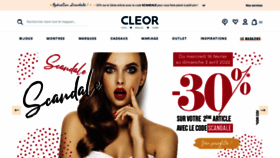 What Cleor.com website looked like in 2022 (2 years ago)