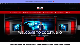 What Coostudio.com website looked like in 2022 (2 years ago)
