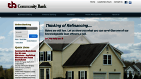 What Communitybank.tv website looked like in 2022 (2 years ago)