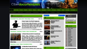 What Ciberdocumentales.com website looked like in 2022 (2 years ago)