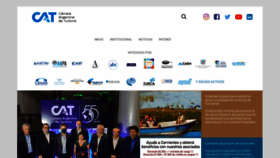 What Camaradeturismo.org.ar website looked like in 2022 (2 years ago)