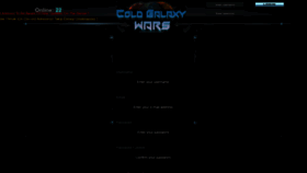 What Coldgalaxywars.xyz website looked like in 2022 (2 years ago)