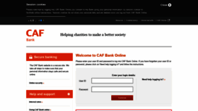 What Cafbank.org website looked like in 2022 (2 years ago)