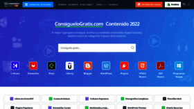 What Consiguelogratis.com website looked like in 2022 (2 years ago)