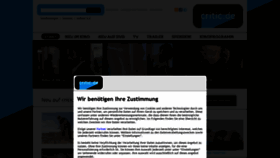 What Critic.de website looked like in 2022 (4 years ago)