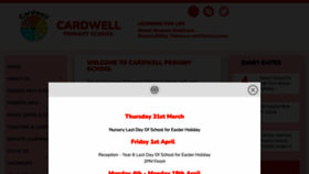 What Cardwellschool.co.uk website looked like in 2022 (2 years ago)
