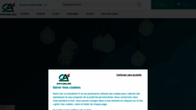 What Ca-immobilier.fr website looked like in 2022 (2 years ago)