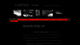 What Cadencehop.org website looked like in 2022 (2 years ago)