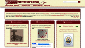 What Cyberstitchers.com website looked like in 2022 (2 years ago)