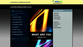 What Comfortekoutlet.com website looked like in 2022 (2 years ago)