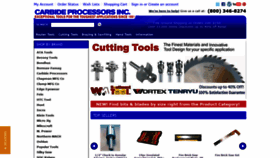 What Carbideprocessors.com website looked like in 2022 (2 years ago)