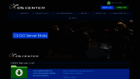 What Cs.center website looked like in 2022 (2 years ago)