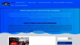 What Consultadatosreniec.online website looked like in 2022 (2 years ago)