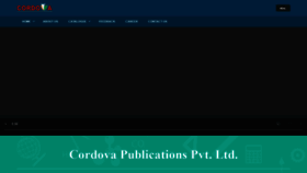 What Cordova.co.in website looked like in 2022 (2 years ago)