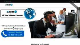 What Callsupportteam.com website looked like in 2022 (2 years ago)
