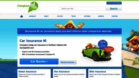 What Compareni.com website looked like in 2022 (2 years ago)
