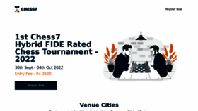 What Chess7.com website looked like in 2022 (2 years ago)