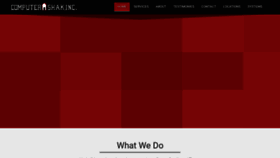 What Computershakinc.com website looked like in 2022 (2 years ago)