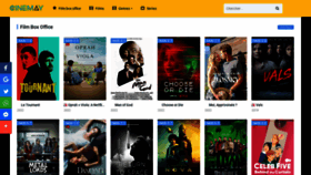 What Cinemay.li website looked like in 2022 (2 years ago)