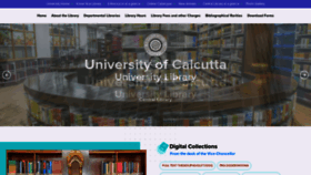 What Culibrary.ac.in website looked like in 2022 (2 years ago)