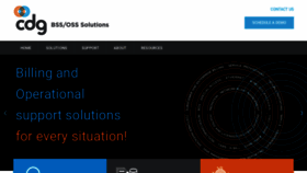 What Cdg.ws website looked like in 2022 (3 years ago)