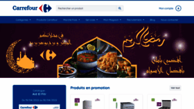 What Carrefour.dz website looked like in 2022 (2 years ago)