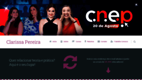 What Clarissapereira.com.br website looked like in 2022 (1 year ago)