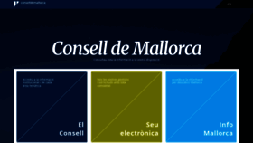 What Conselldemallorca.net website looked like in 2022 (2 years ago)