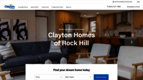 What Claytonofrockhill.com website looked like in 2022 (1 year ago)