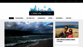 What Cancuntriptips.com website looked like in 2022 (2 years ago)