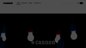 What Cannonlighting.net website looked like in 2022 (2 years ago)