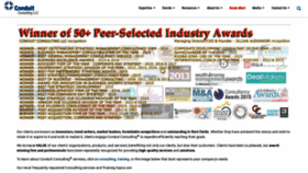 What Conduitconsulting.com website looked like in 2022 (3 years ago)