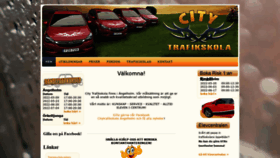 What Citytrafik.nu website looked like in 2022 (1 year ago)