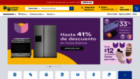 What Coppel.com website looked like in 2022 (1 year ago)