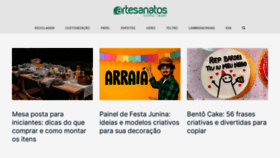 What Comofazerartesanatos.com.br website looked like in 2022 (2 years ago)