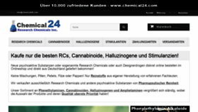 What Chemical24.com website looked like in 2022 (1 year ago)