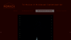What Contemporaryartgallery.org website looked like in 2022 (1 year ago)